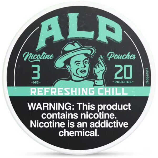 ALP NICOTINE POUCH REFRESHING CHILL 3MG