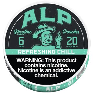 ALP NICOTINE POUCH REFRESHING CHILL 6MG