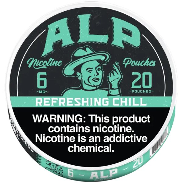 ALP NICOTINE POUCH REFRESHING CHILL 6MG