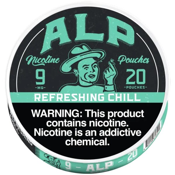 ALP NICOTINE POUCH REFRESHING CHILL 9MG