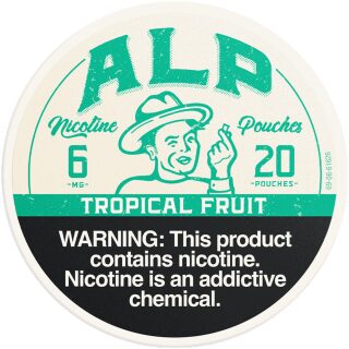ALP NICOTINE POUCH TROPICAL FRUIT 6MG 5CT