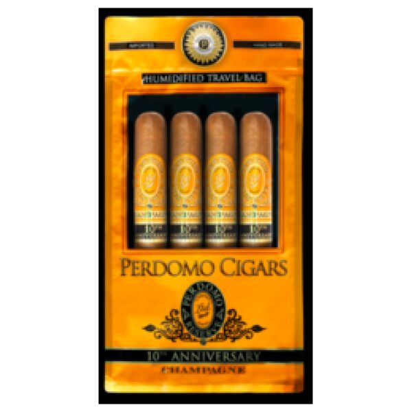 PERDOMO 4PK 10th ANNIVERSARY CHAMPAGNE EPICURE