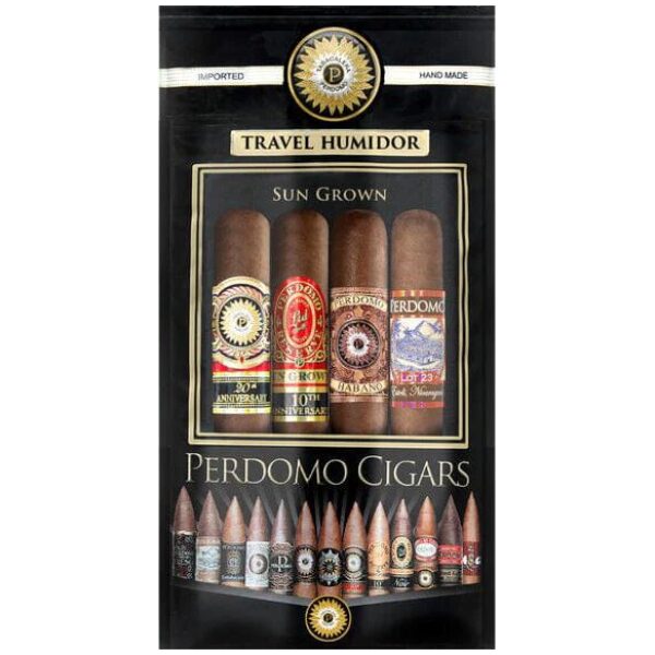 PERDOMO 4PK SUNGROWN ASSORTED