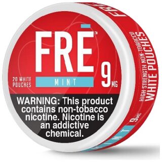 FRE NICOTINE POUCH MINT 9MG 5/20CT