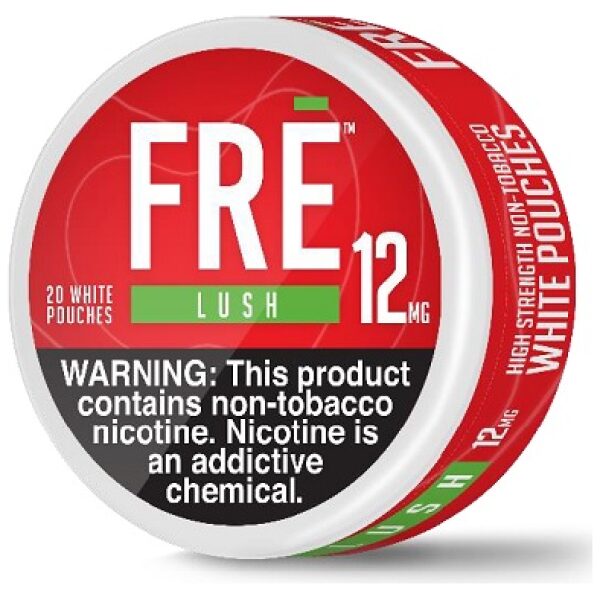 FRE NICOTINE POUCH LUSH 12MG 5/20CT