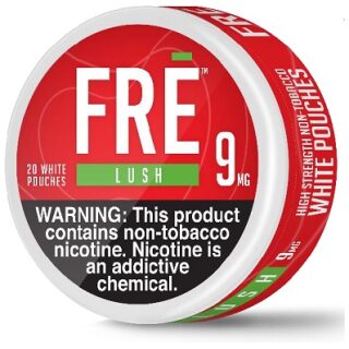 FRE NICOTINE POUCH LUSH 9MG 5/20CT