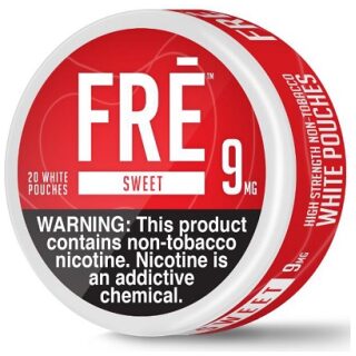 FRE NICOTINE POUCH SWEET 9MG 5/20CT