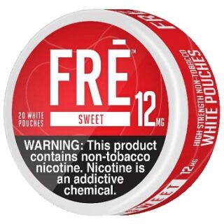 FRE NICOTINE POUCH SWEET 12MG 5/20CT