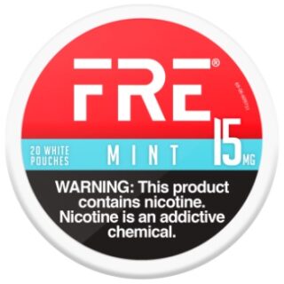FRE NICOTINE POUCH MINT 15MG 5/20CT