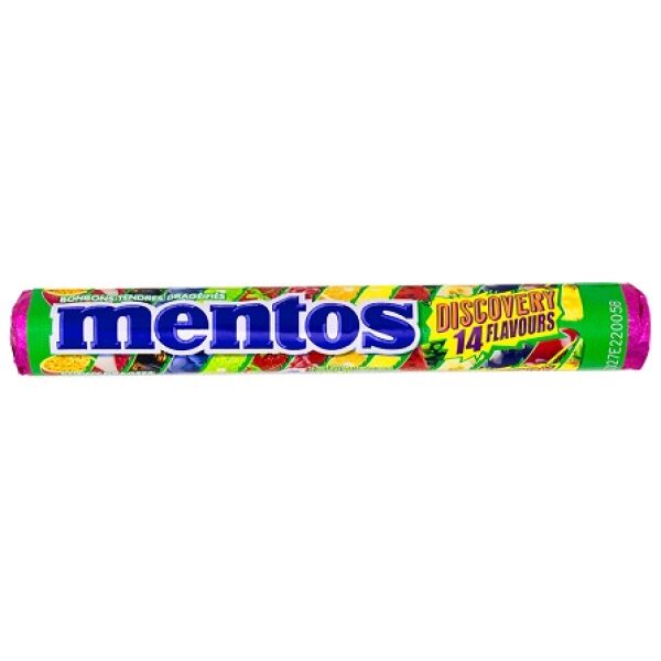 MENTOS CANDY DISCOVERY 14 FLAVOR 15 CT