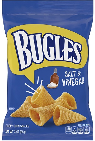 BUGLES SALT & VINEGAR 6/3OZ