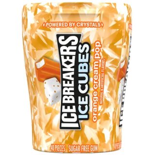 ICE BREAKERS ICE CUBE 6CT BOTTLE ORANGE CREAM