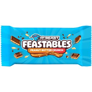 FEASTABLES MILK CHOCOLATE PEANUT BUTTER CRUNCH 24CT