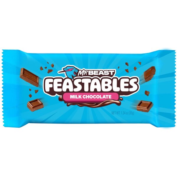 FEASTABLES MILK CHOCOLATE 24CT