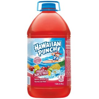 HAWAIIAN PUNCH RED FRUIT JUICY 4/1GAL