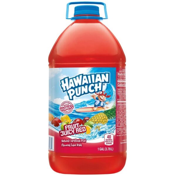 HAWAIIAN PUNCH RED FRUIT JUICY 4/1GAL