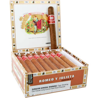 ROMEO y JULIETA 1875 EXHIBICION #3 25CT