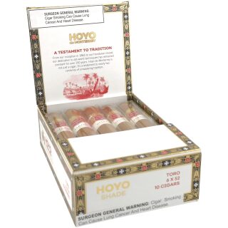 HOYO de MONTERREY SHADE TORO 10CT