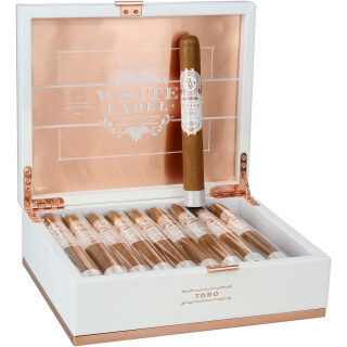 ROCKY PATEL WHITE LABEL TORO 20CT