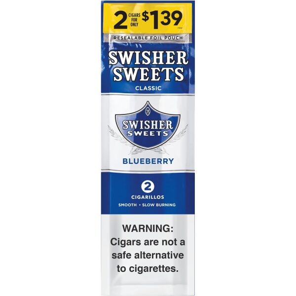 SWISHER $1.39 30/2PK BLUEBERRY