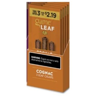 GAME LEAF 3/$2.19 COGNAC 10CT