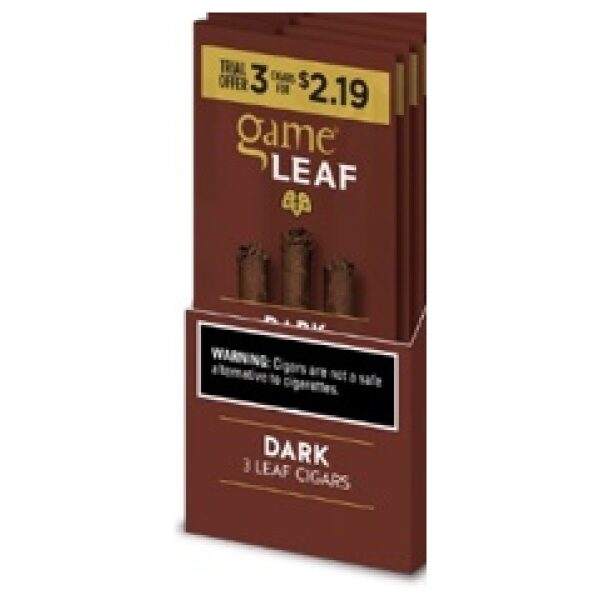 GAME LEAF 3/$2.19 DARK 10CT
