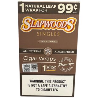 SLAPWOODS WRAP .99 20/1CT NATURAL