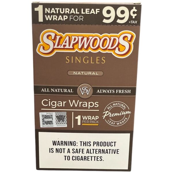 SLAPWOODS WRAP .99 20/1CT NATURAL