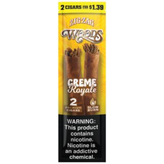 ZIG ZAG WOODS CREME ROYAL 2/$1.39 15CT