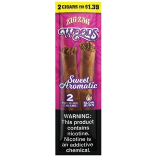 ZIG ZAG WOODS SWEET AROMATIC 2/$1.39 15CT