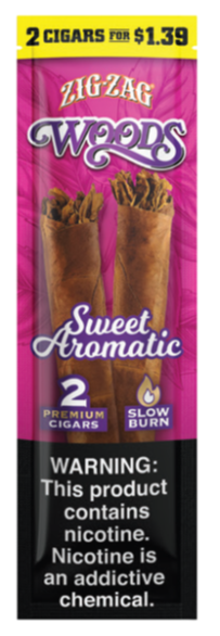 ZIG ZAG WOODS SWEET AROMATIC 2/$1.39 15CT