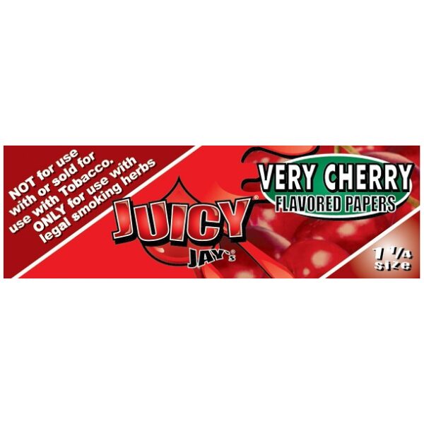 JUICY JAYS WRAPS VERY CHERRY 1 1/4 24CT