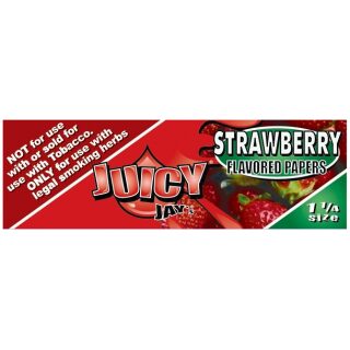 JUICY JAYS WRAPS STRAWBERRY 1 1/4 24CT