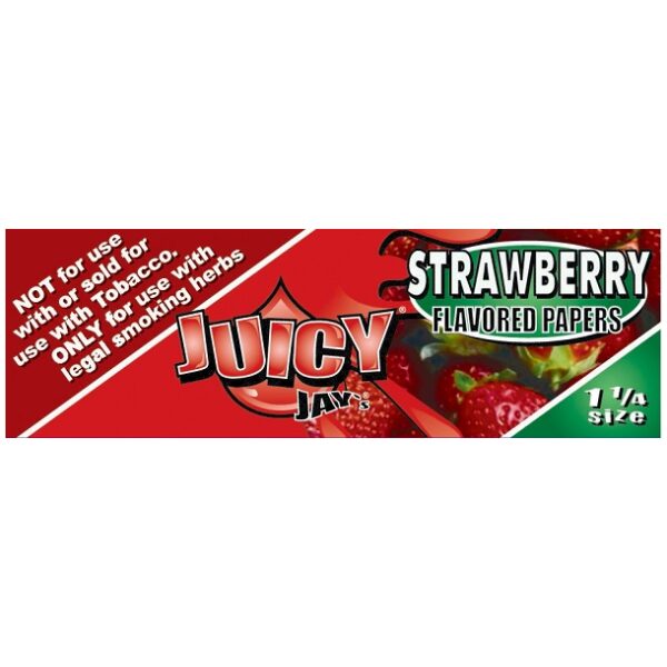 JUICY JAYS WRAPS STRAWBERRY 1 1/4 24CT
