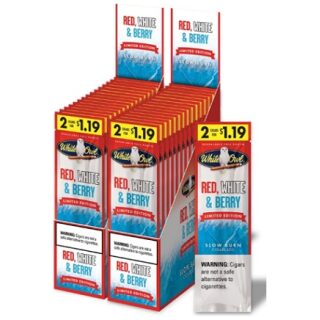 WHITE OWL $1.19 2PK RED WHITE & BERRY 30CT