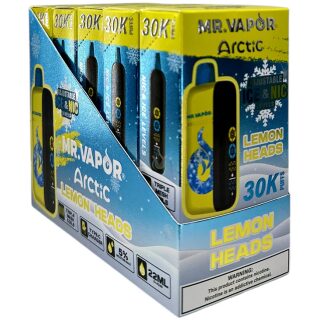 MR VAPOR ARCTIC LEMON HEAD 5CT