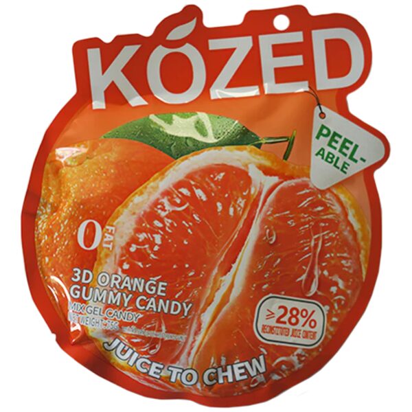 KOZED PEELABLE ORANGE 75GM 10CT