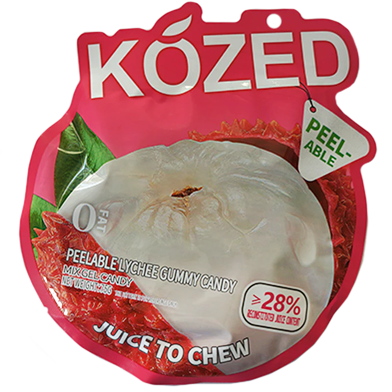 KOZED PEELABLE LYCHEE 75GM 10CT