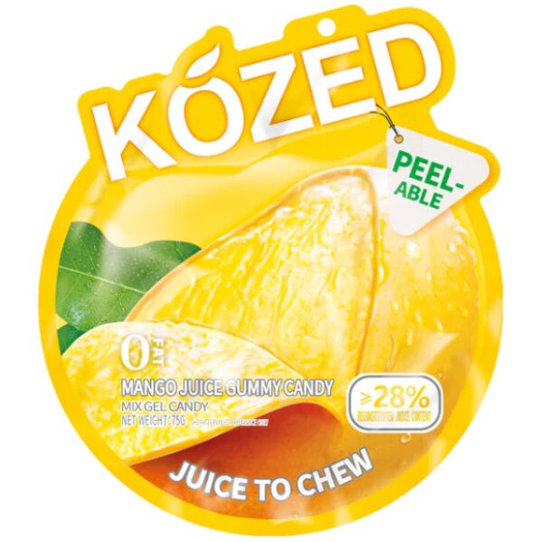 KOZED PEELABLE MANGO 75GM 10CT