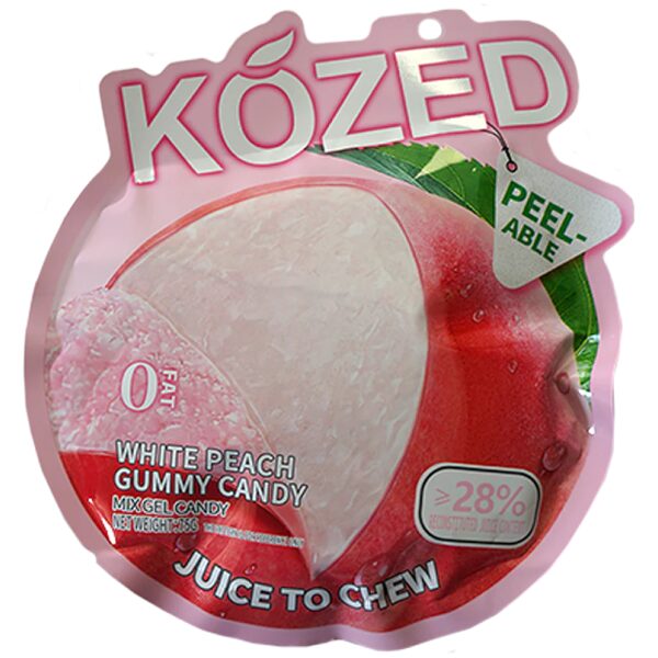KOZED PEELABLE WHITE PEACH 75GM 10CT