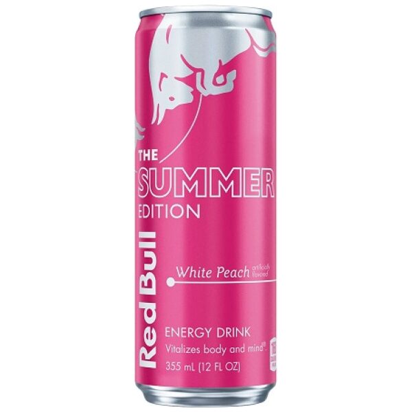 RED BULL * 12OZ SUMMER WHITE PEACH