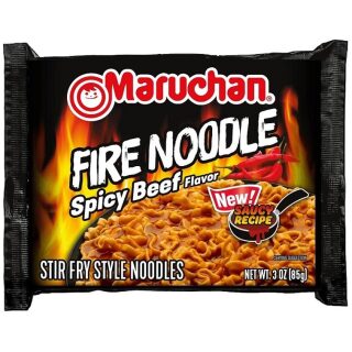 NISSIN 3OZ BAGS FIRE SPICY BEEF