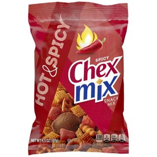 CHEX MIX 8 CT 4.5 OZ HOT & SPICY