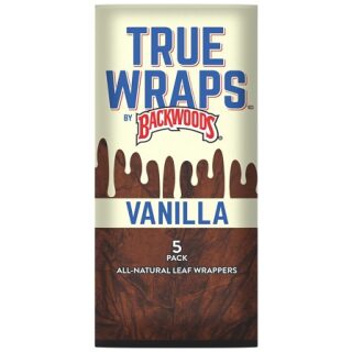 BACKWOODS TRUE WRAPS VANILLA 16/5PK