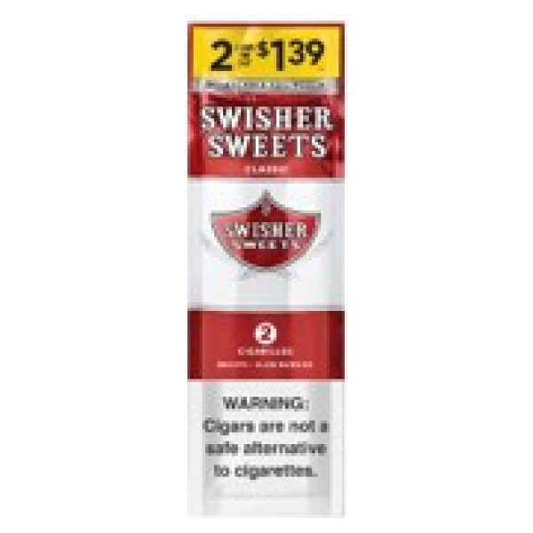 SWISHER $1.39 30/2PK RED SWEET
