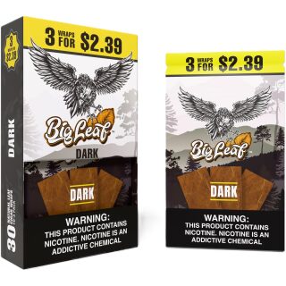 BIG LEAF 3/$2.39 DARK 10CT