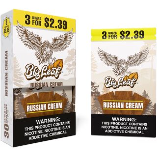 BIG LEAF 3/$2.39 RUSSIAN CREAM 10CT