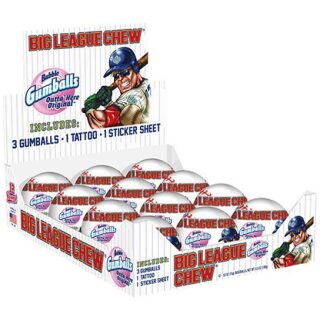 BIG LEAGUE CHEW BASEBALLS 12CT