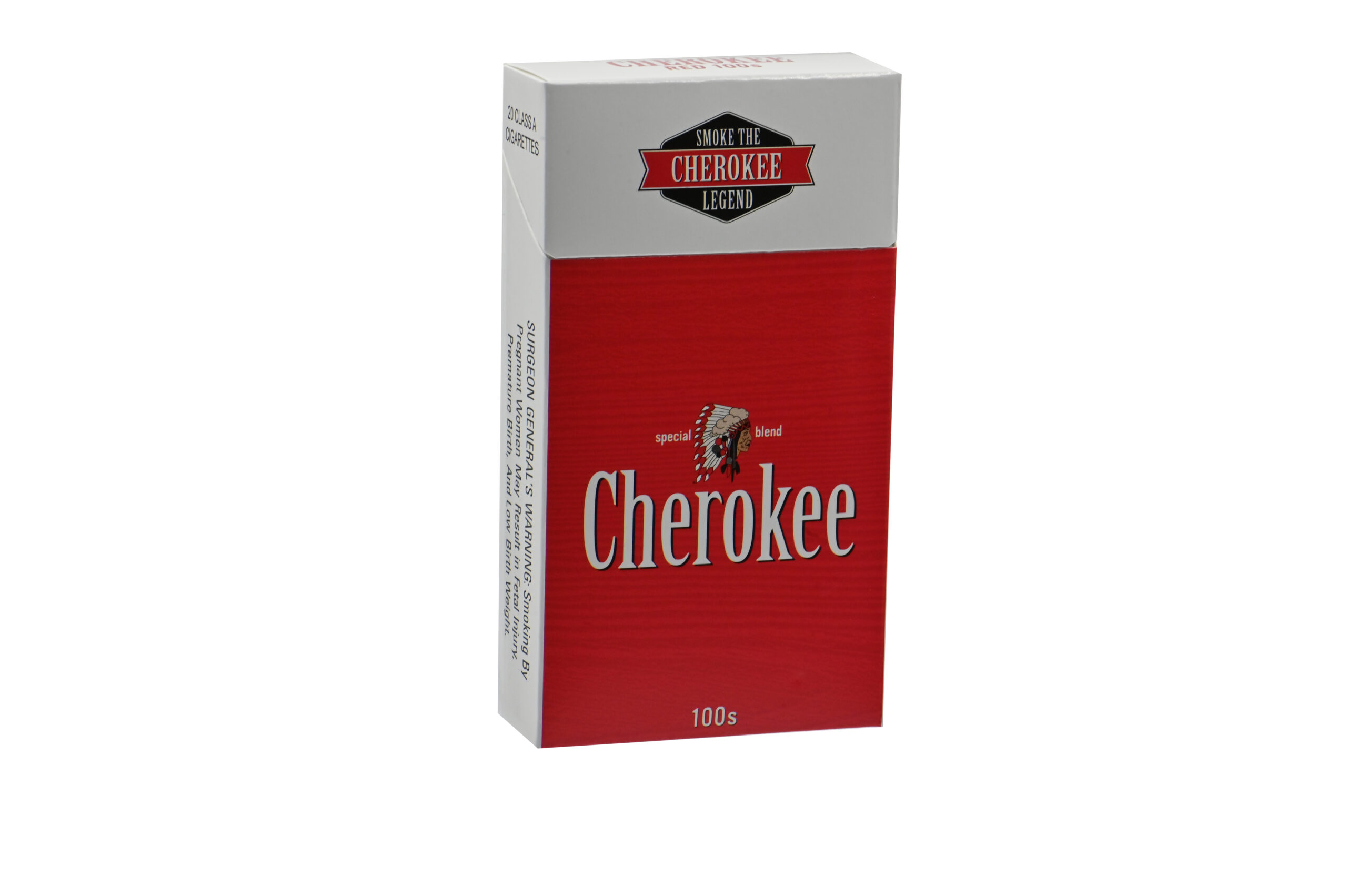 CHEROKEE 100'S RED