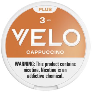 VELO PLUS 3MG CAPPUCCINO 5/20CT